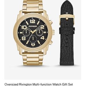 NWT Express Oversized Rington multifunction watch